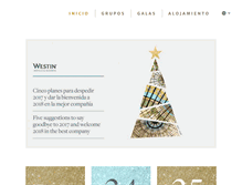 Tablet Screenshot of navidadpalacemadrid.com